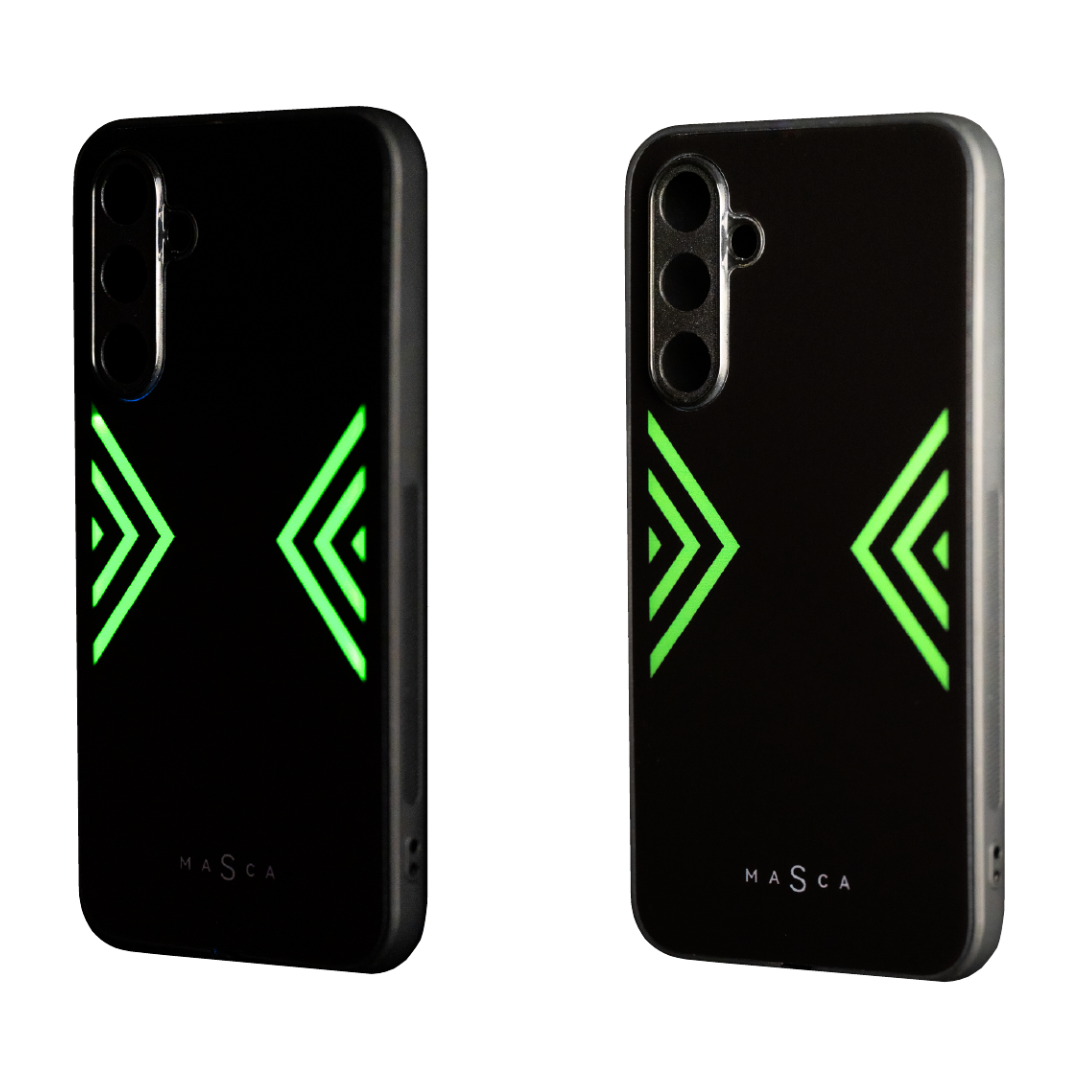 Lasergreen – Protective LED Phone Case with Green Line Glow