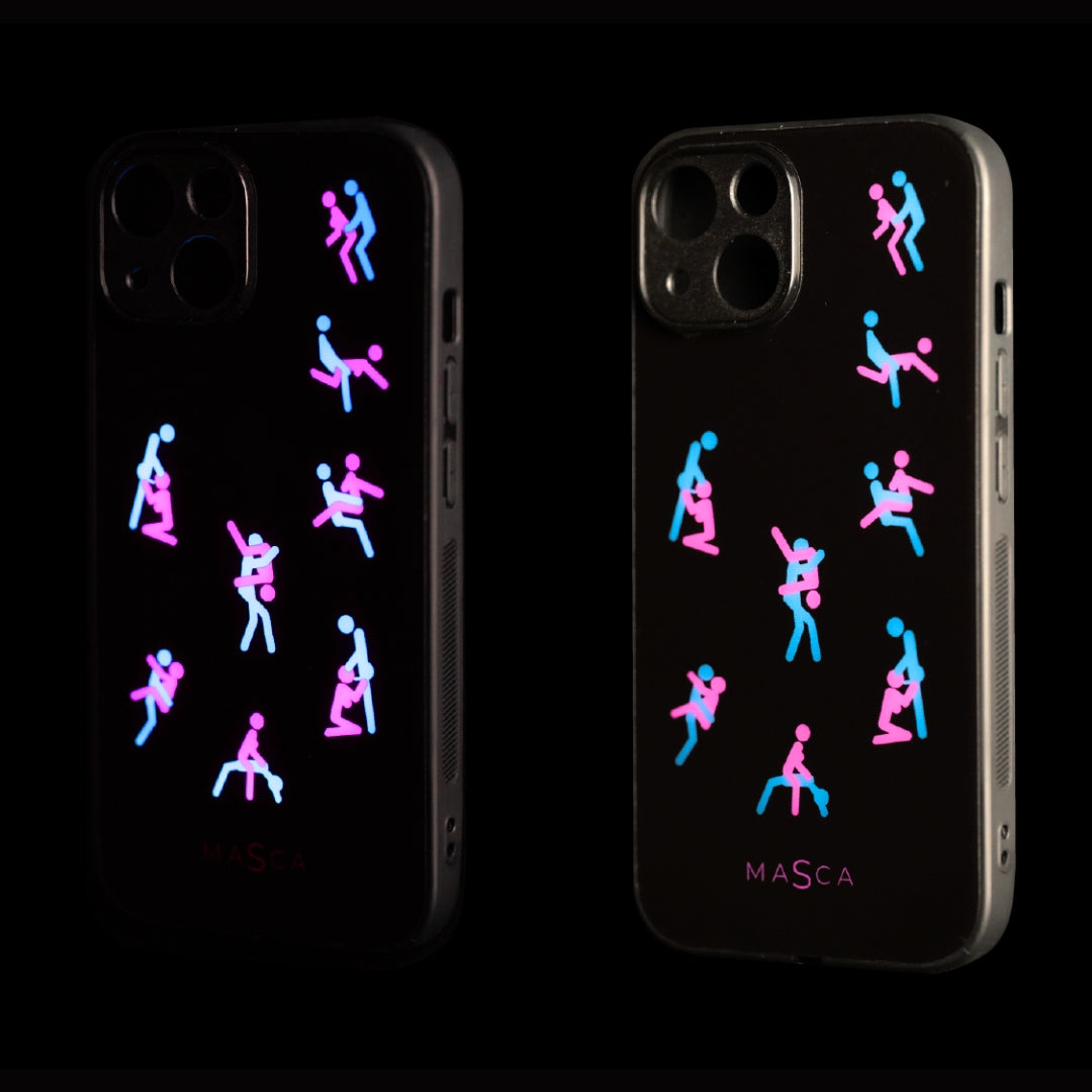 Kama Sutra (18+) – LED Phone Case for Lovers of Design and Desire