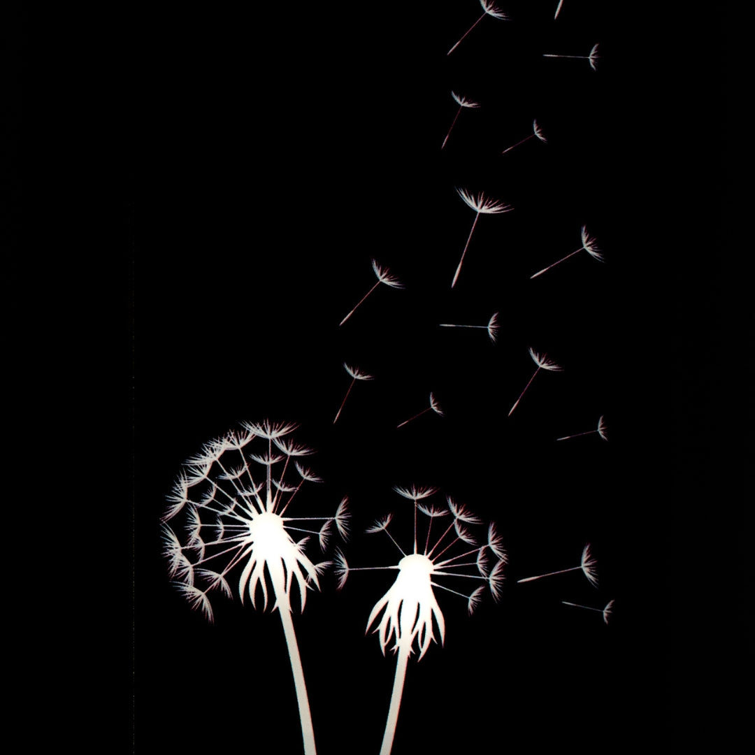 Blown Dandelion - Glow LED Phone Case for Hopeful Spirits