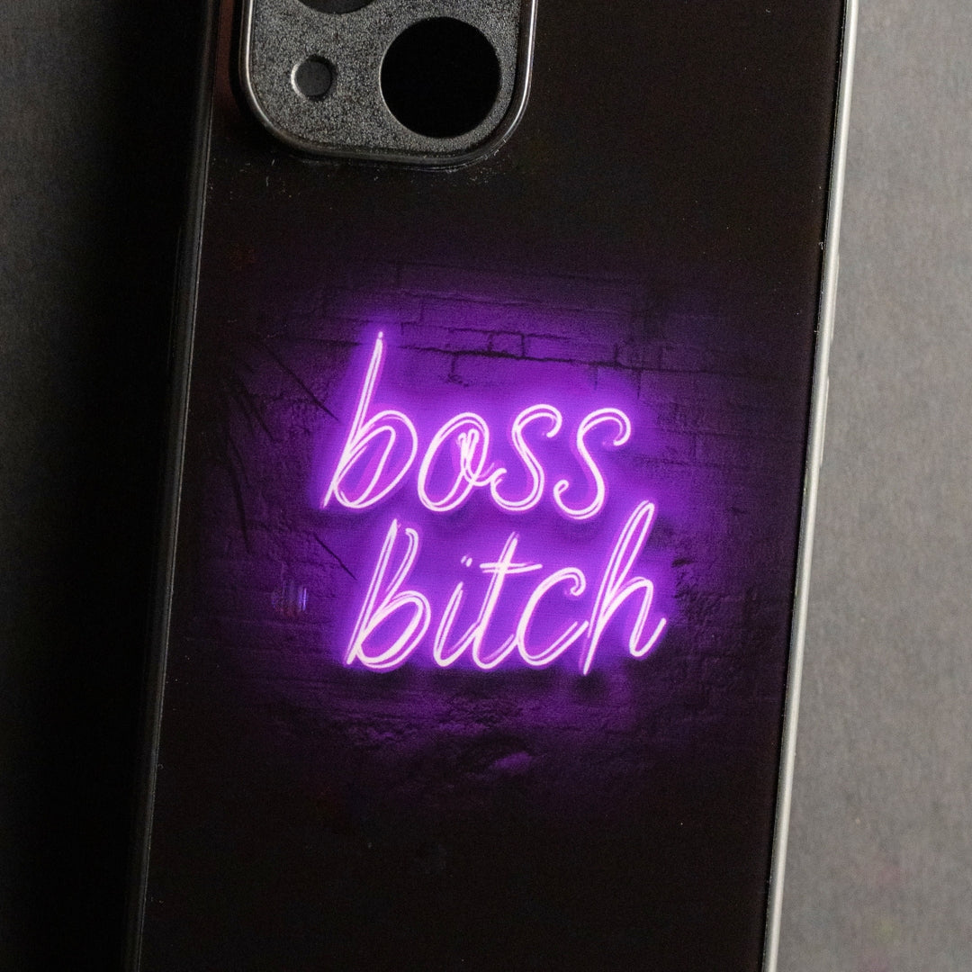 Boss B**** – Unique LED Case for Bold, Fearless Women