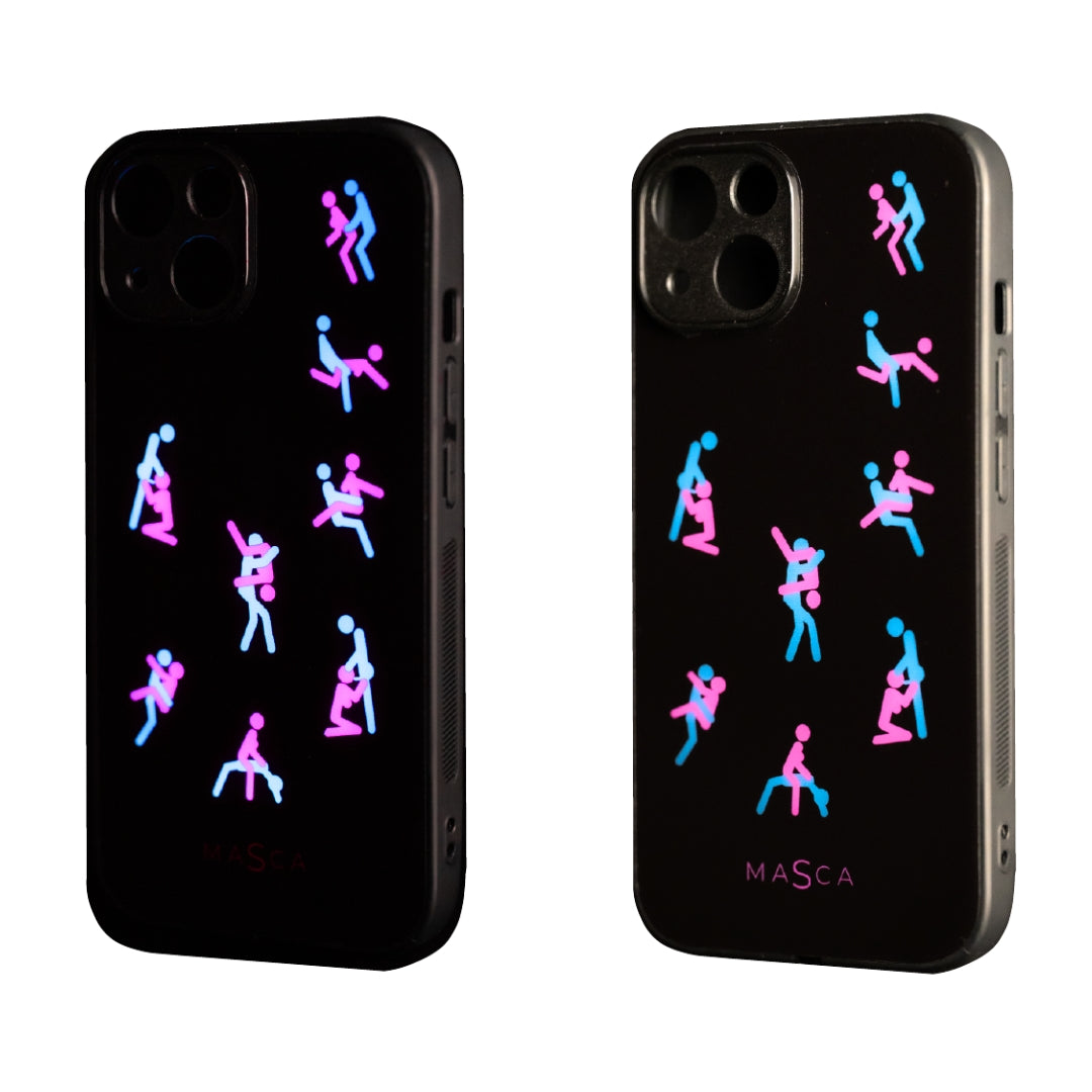 Kama Sutra (18+) – LED Phone Case for Lovers of Design and Desire