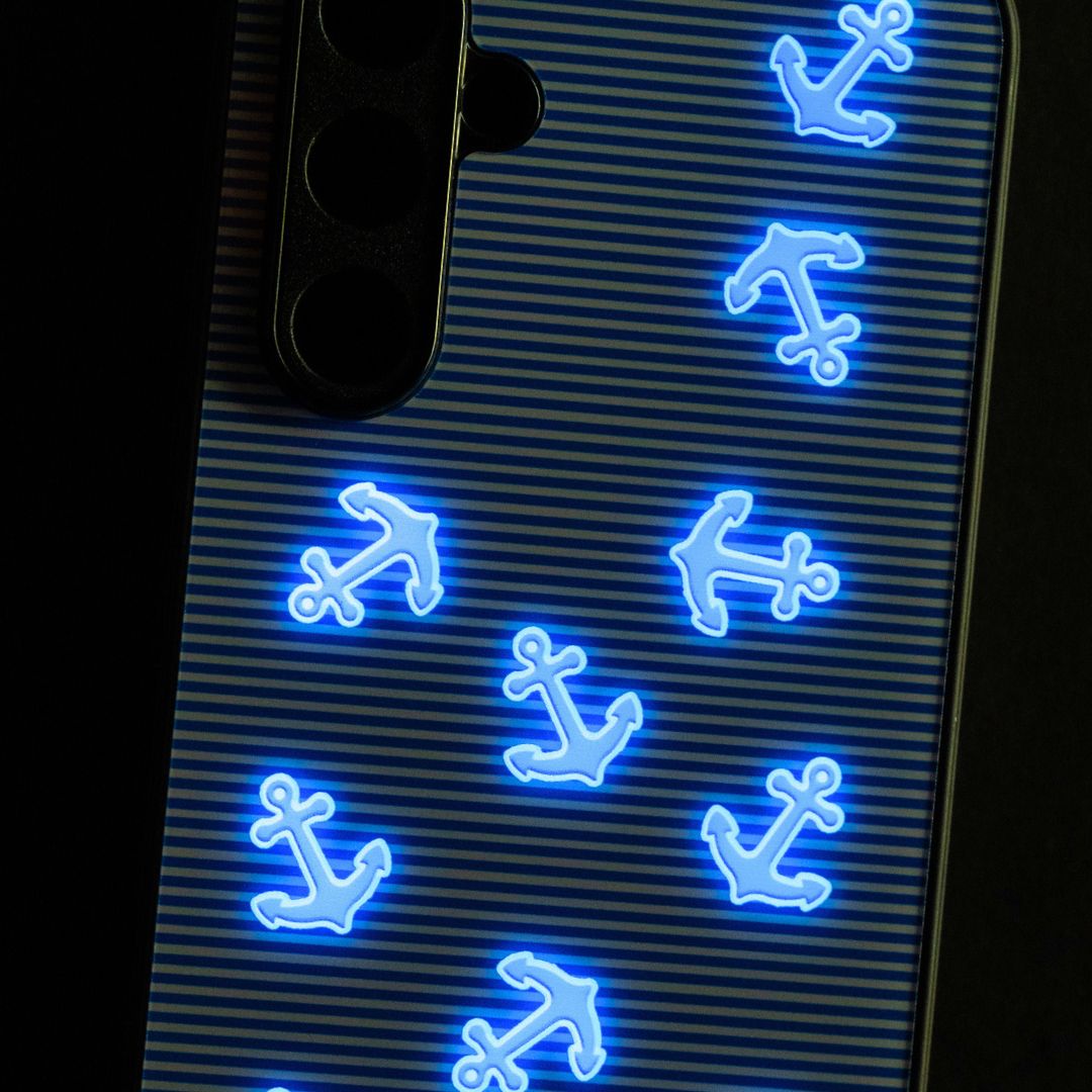 Anchored to the Sea – Sea-Inspired Glow-in-the-Dark LED Phone Case