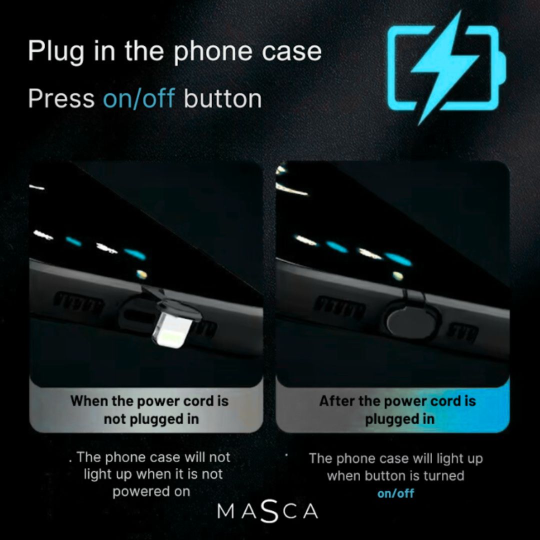 Bitcoin – Glow-in-the-Dark Crypto Design Phone Case